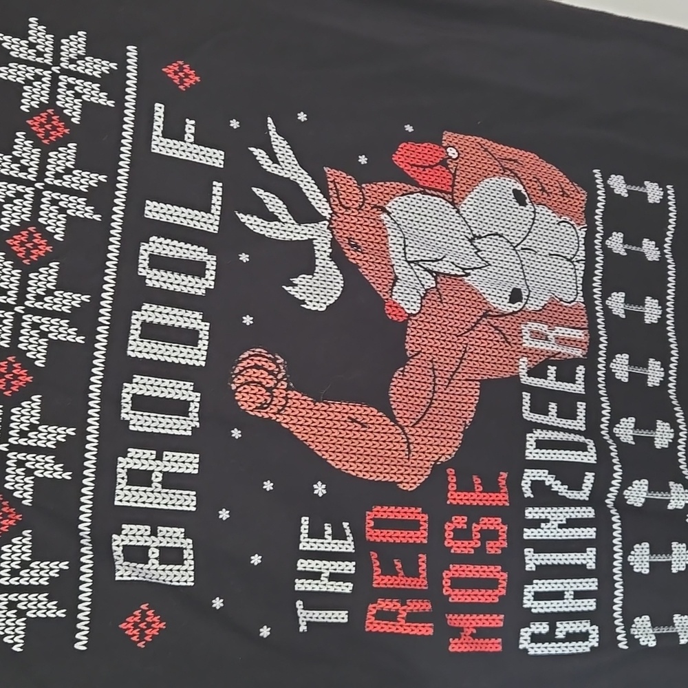 Canvas Black Brodolf Graphic T-Shirt - Picture 6 of 7